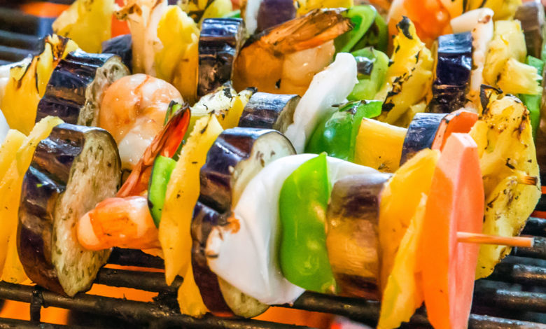 barbecue vegetariano: