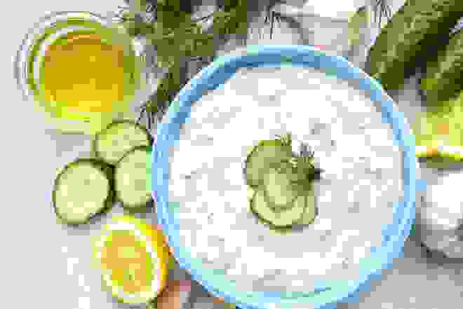 ricetta del tzatziki