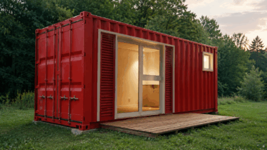 Case container: come trasformare un vecchio container in una casa vera