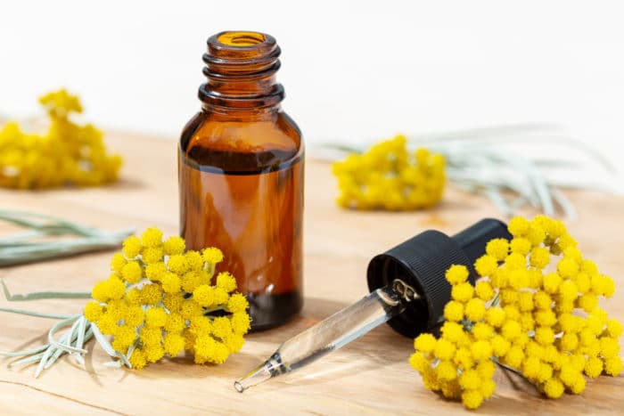 Olio Essenziale BIO Di Elicriso Italiano 3ml – Helichrysum Italicum, Distillato In Corsica, Puro E Naturale