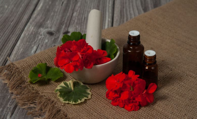 olio essenziale di geranio