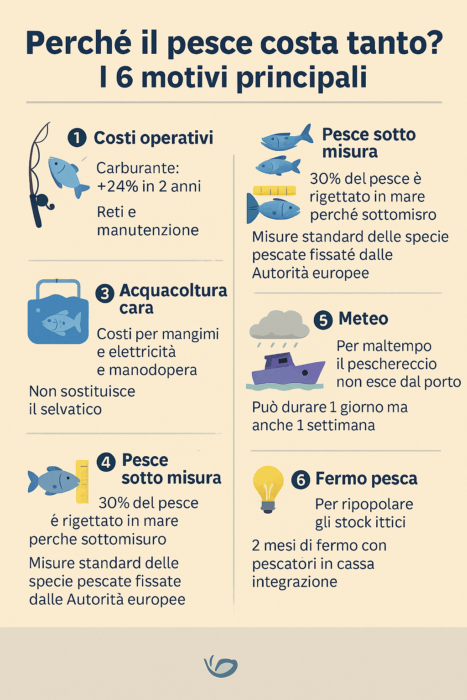Perché il pesce costa tanto?