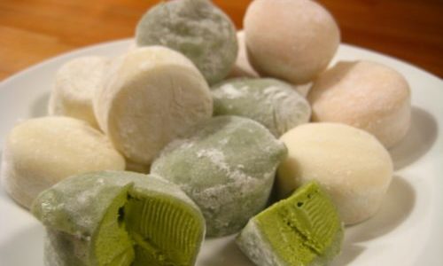 mochi con malto di riso