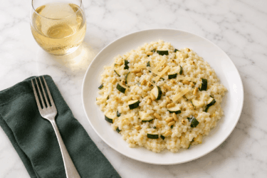 Ricetta ed ingredienti del risotto con le zucchine