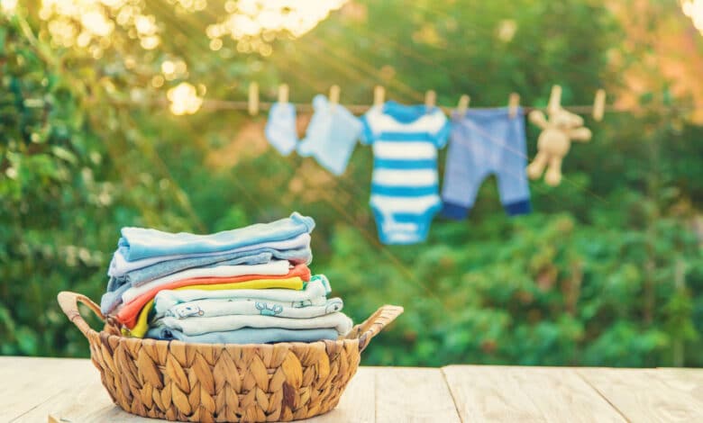 come stendere i panni correttamente