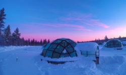 Hotel Kakslauttanen in Finlandia: igloo di ghiaccio per vedere l’aurora boreale al meglio