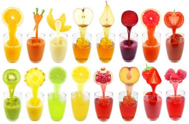 Jus de fruits : Une boisson saine à base de fruits et d'eau, parfois avec trop (trop) de sucres