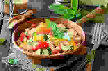 Come preparare il Cous cous di kamut con salsa verde