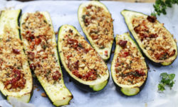 Come preparare delle zucchine ripiene vegetariane per bambini