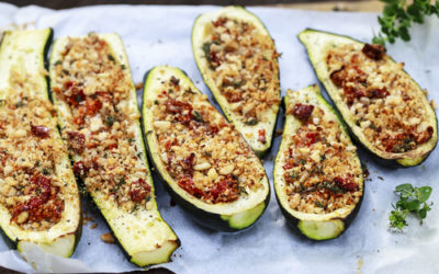 Come preparare delle zucchine ripiene vegetariane per bambini