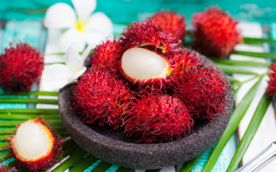 Alla scoperta del rambutan, uno dei frutti tropicali dall’aspetto più curioso