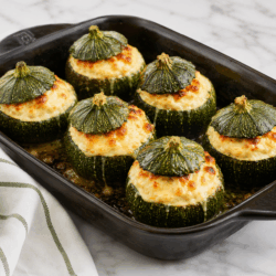 Come preparare delle zucchine ripiene vegetariane per bambini