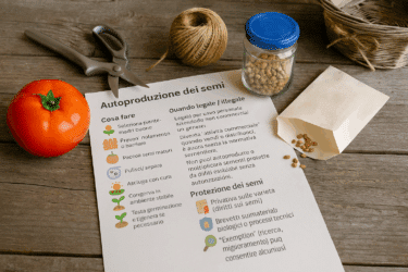 Fare i semi: la guida pratica all’autoproduzione