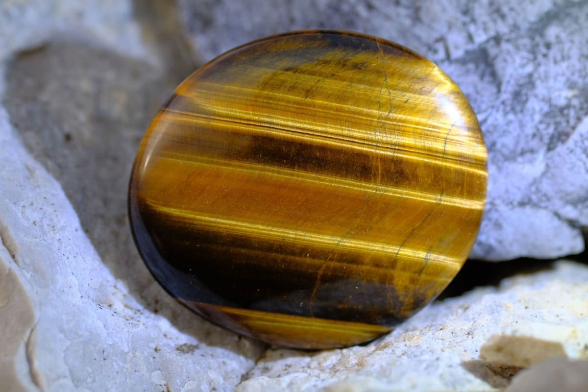 Perline Pietra Naturale Occhio Di Tigre AAAA | 6mm | Infilate 40cm | Fai-da-Te Gioielli