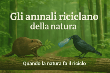 Quando la Natura fa il riciclo: 10 animali che riciclano gli scarti in risorse