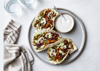 Tacos vegetariani con fagioli neri: ricetta ed ingredienti
