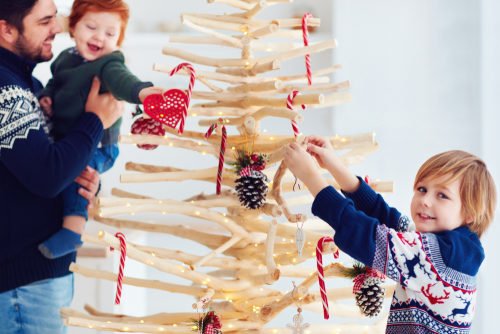 10 idee di albero di Natale fai da te da non perdere