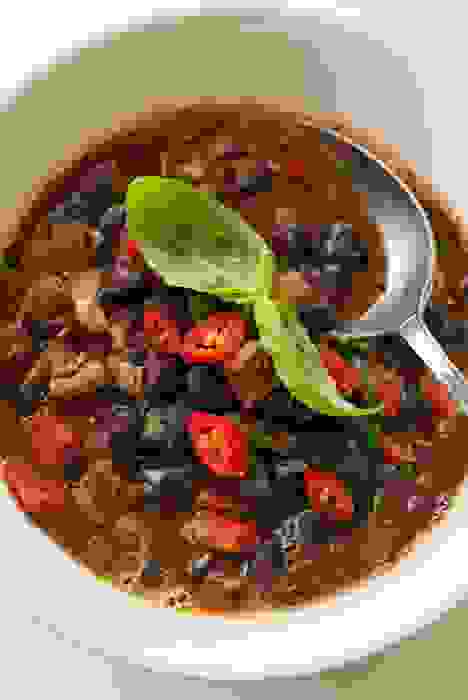 fagioli neri alla creola