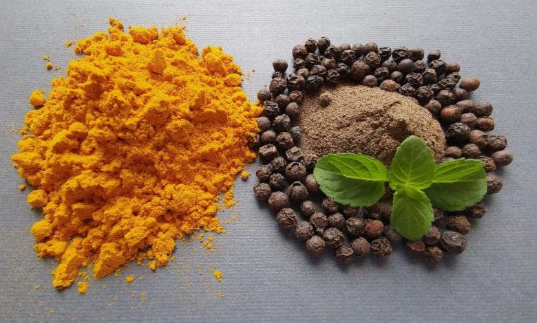 piperina e curcuma