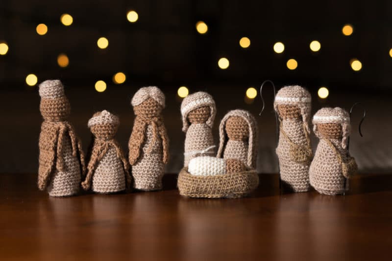 alternatives créatives et originales pour créer une crèche à faire soi