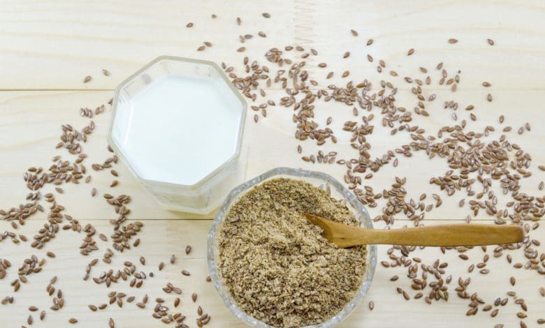 latte di semi di lino