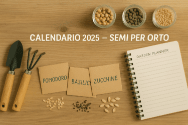 Semi per l’orto: quando comprarli, scambiarli o seminarli