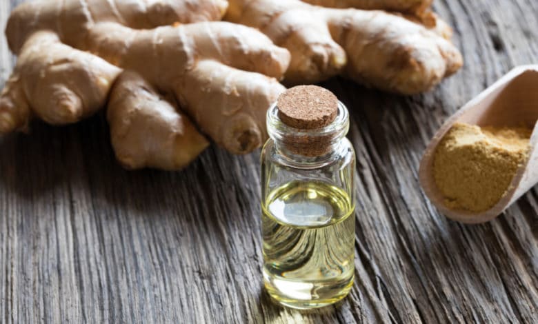 olio essenziale di zenzero