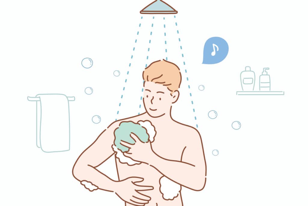 Guide du gel douche pour nettoyer la peau dans la baignoire et sous la