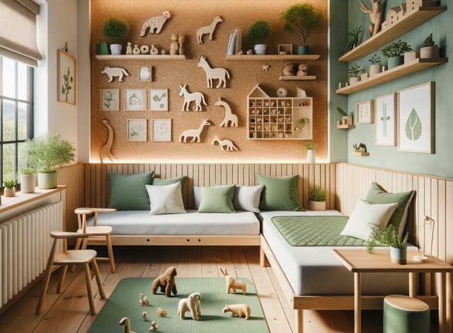 camera dei bambini ecocostenibile