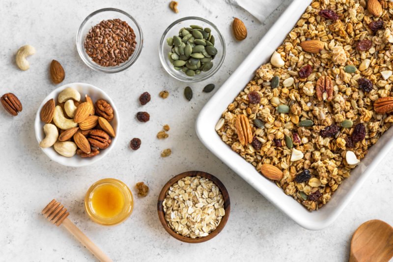 Granola l'alimento ideale per una colazione ricca di energia