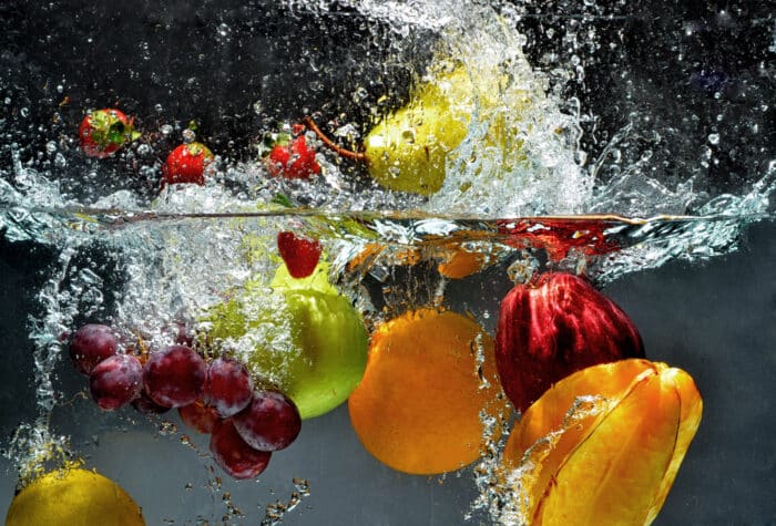 come lavare frutta e verdura
