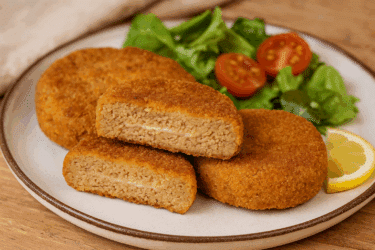 Ricetta dei cordon bleu veg di soia