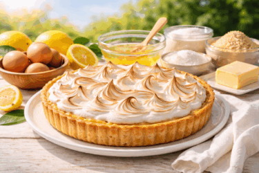 Torta con meringa al limone: la ricetta passo passo