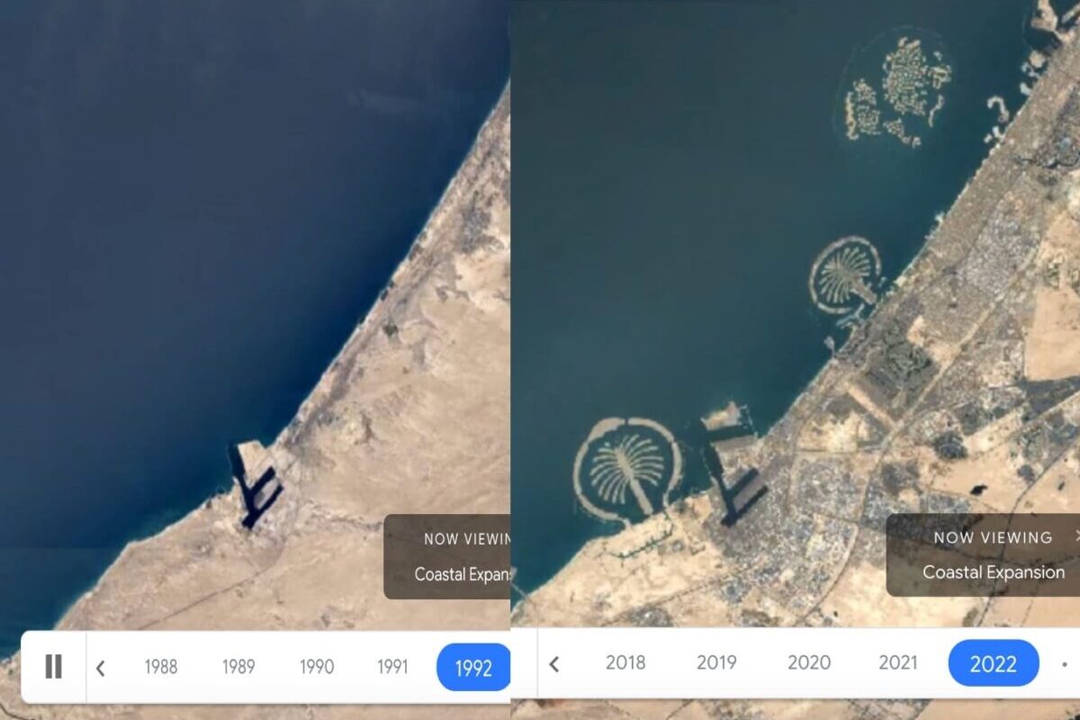 Google Earth Timelapse: osserva 28 anni di cambiamenti climatici in pochi secondi