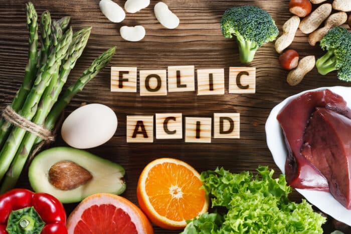 aliments riches en acide folique