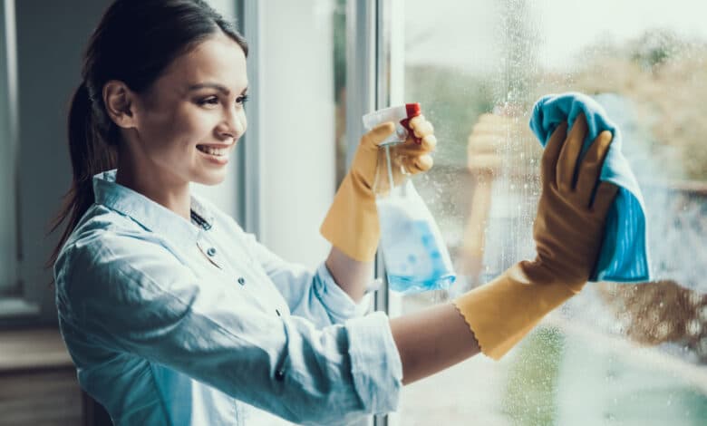 come pulire i vetri delle finestre