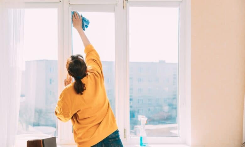 come pulire i vetri delle finestre