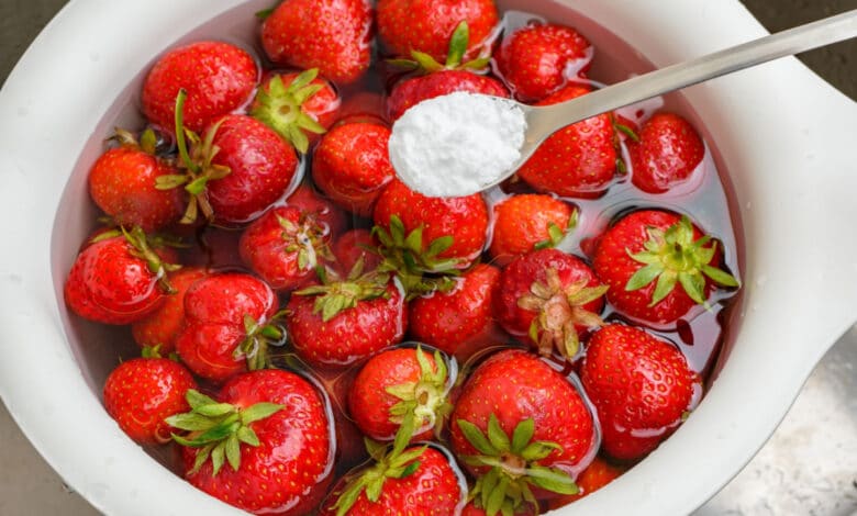 come pulire le fragole