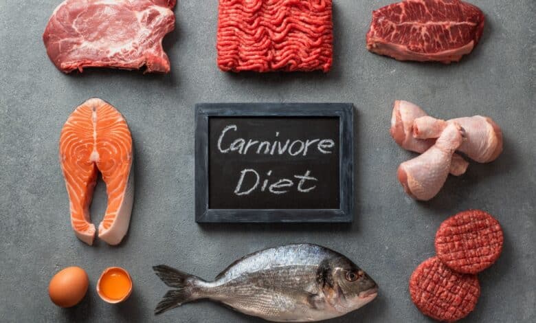 dieta a base di carne o dieta carnivora