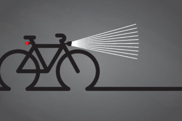 Le luci per la bicicletta sono indispensabili per la vostra sicurezza