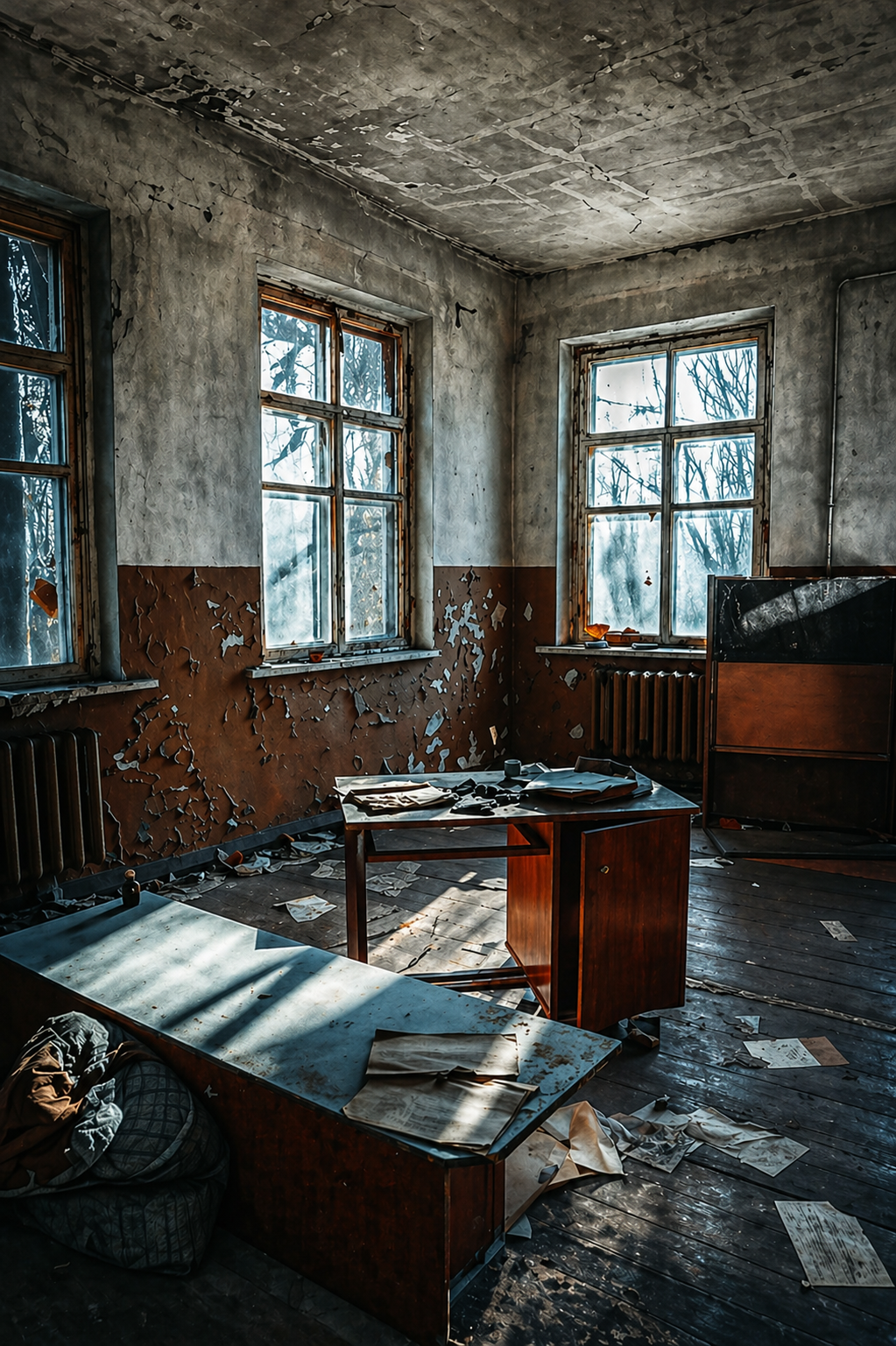 Uffici abbandonati a Pripyat - Foto di Tobias Reich su Unsplash