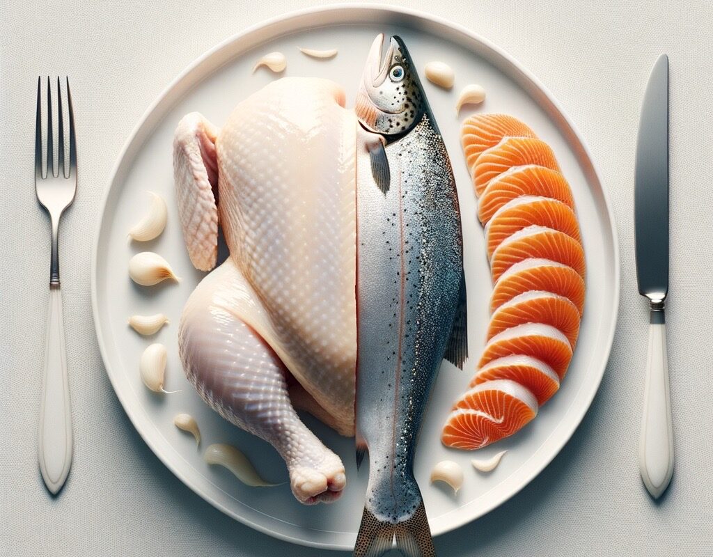 Carne bianca e pesce