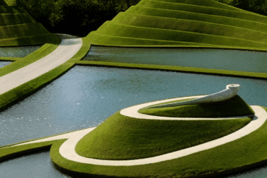 Il giardino della speculazione cosmica, un giardino inglese ispirato dai principi della fisica
