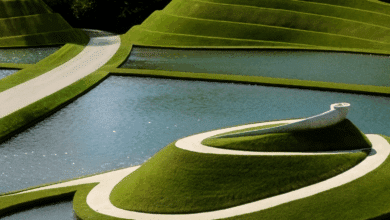 Il giardino della speculazione cosmica, un giardino inglese ispirato dai principi della fisica