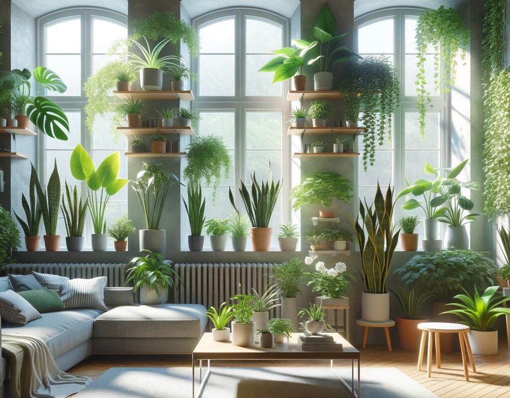 migliori piante per purificare l'aria di casa