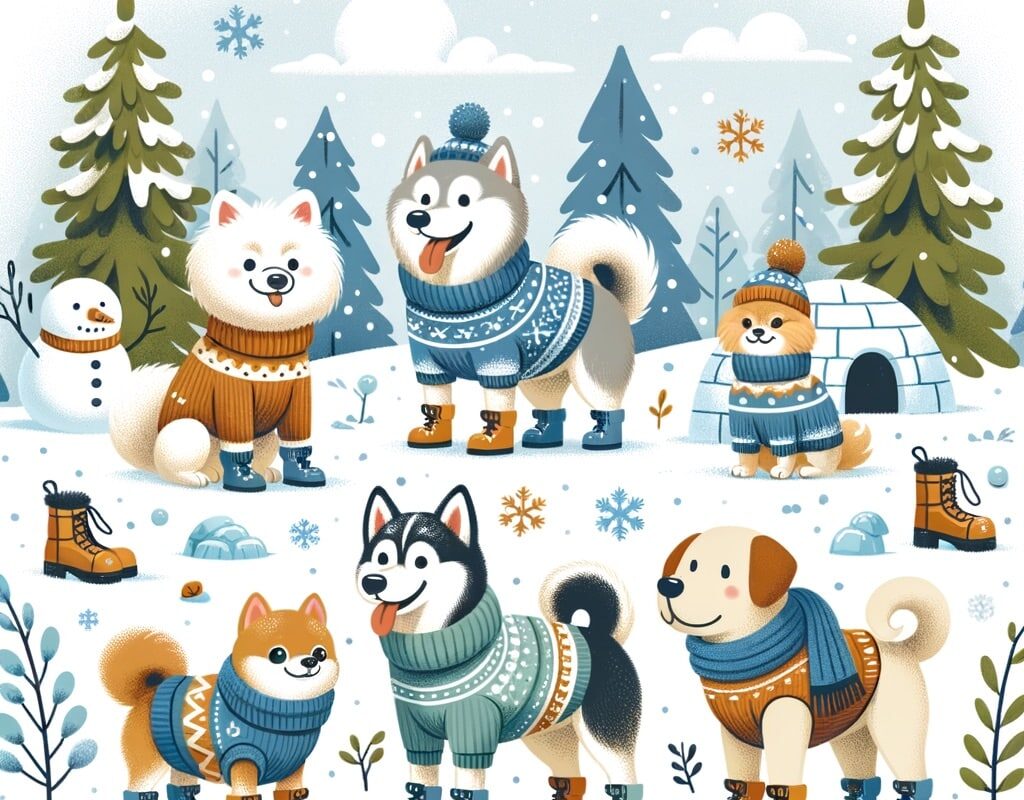 cura del cane in inverno