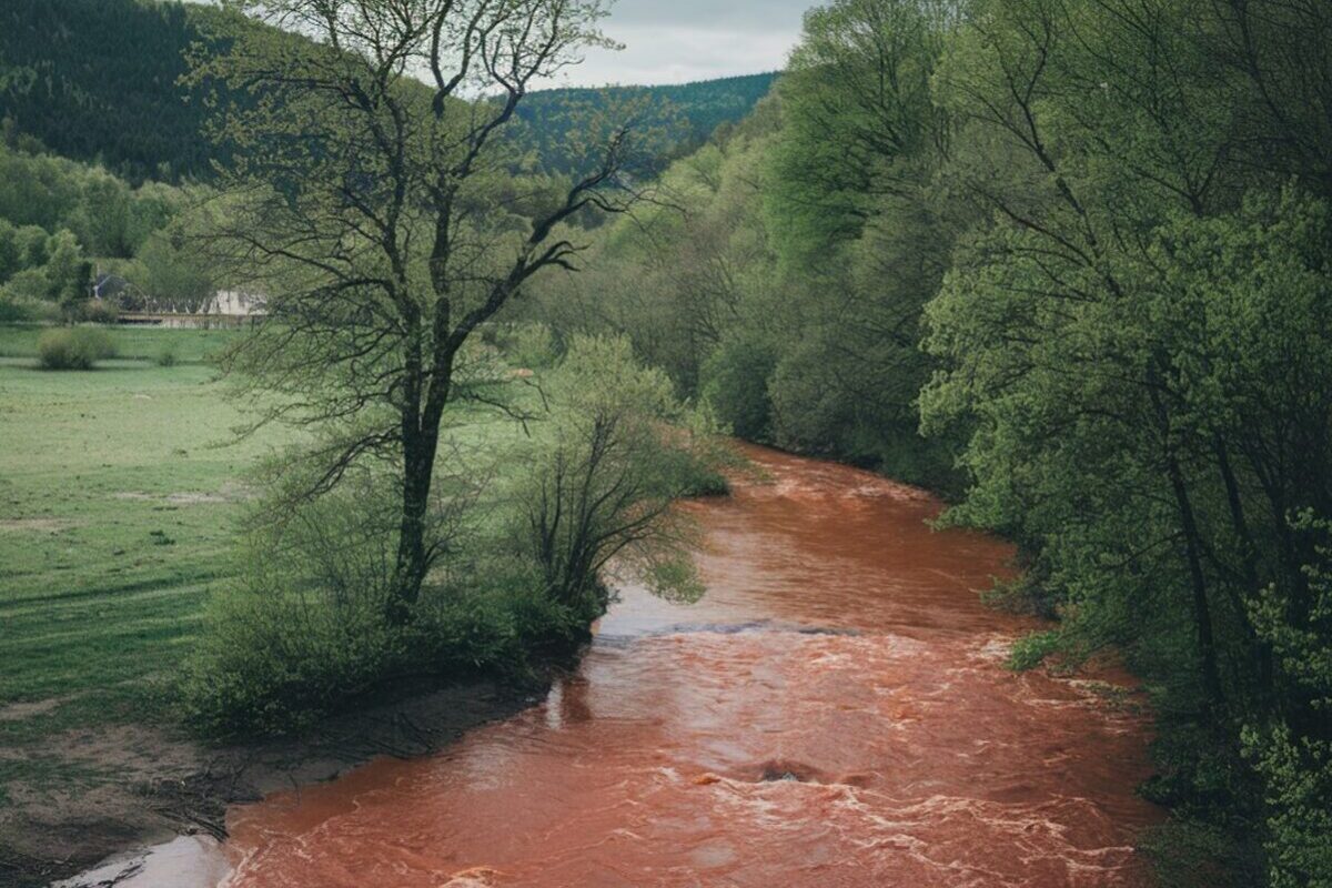 Il mistero del fiume che diventa rosso