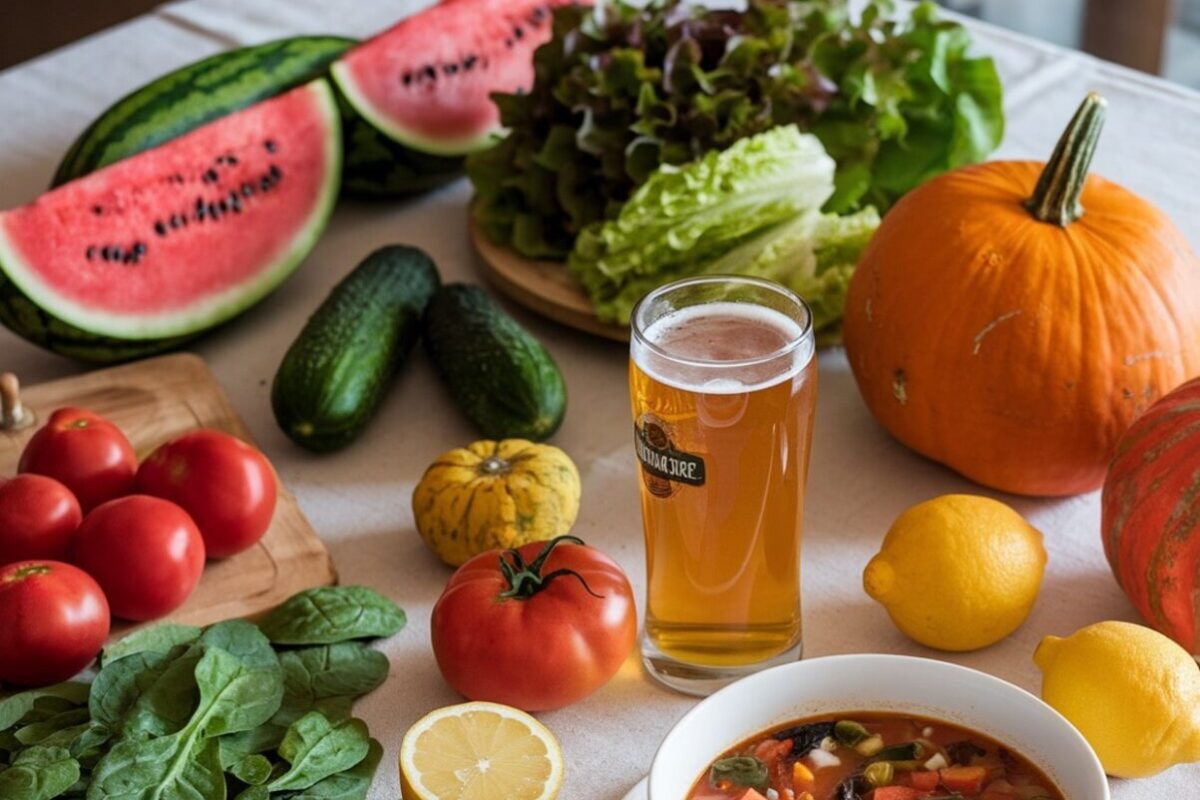 Quali sono gli alimenti che contengono più acqua