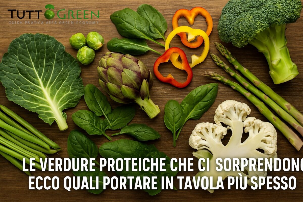 verdure più ricche di proteine