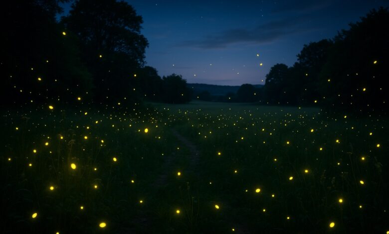lucciole in campagna